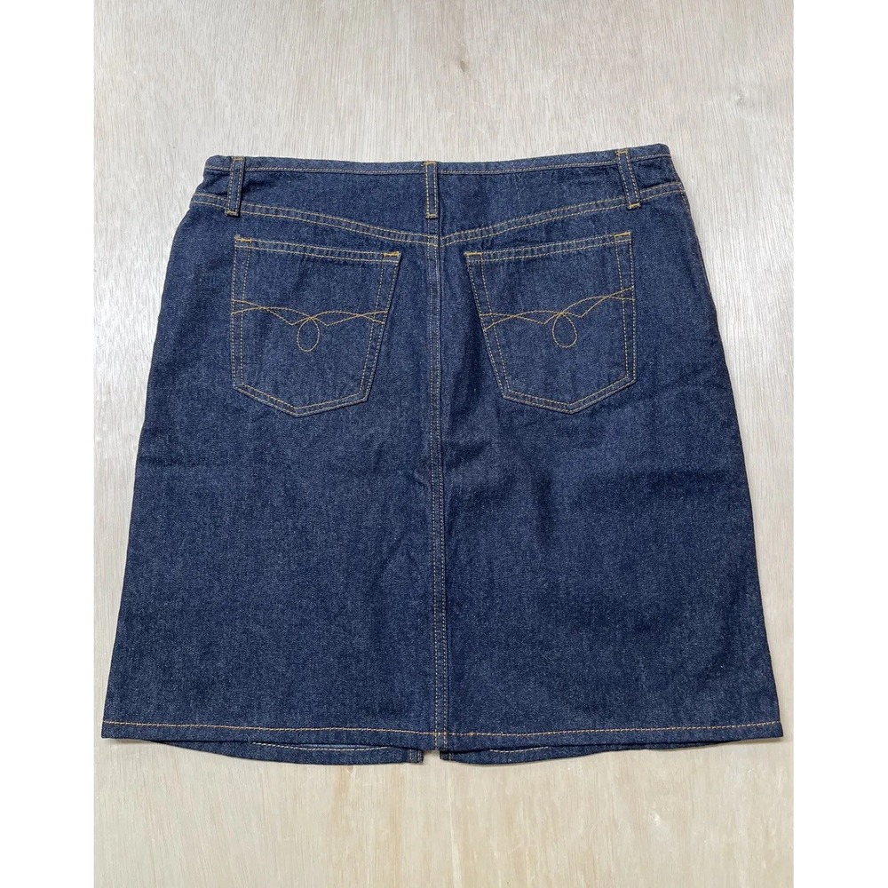 paris blues Women's originals‎ denim skirt vintage size 11 Blue Denim